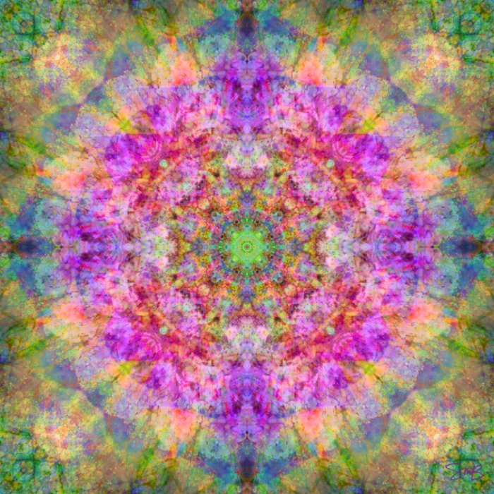 Rainbow Peony