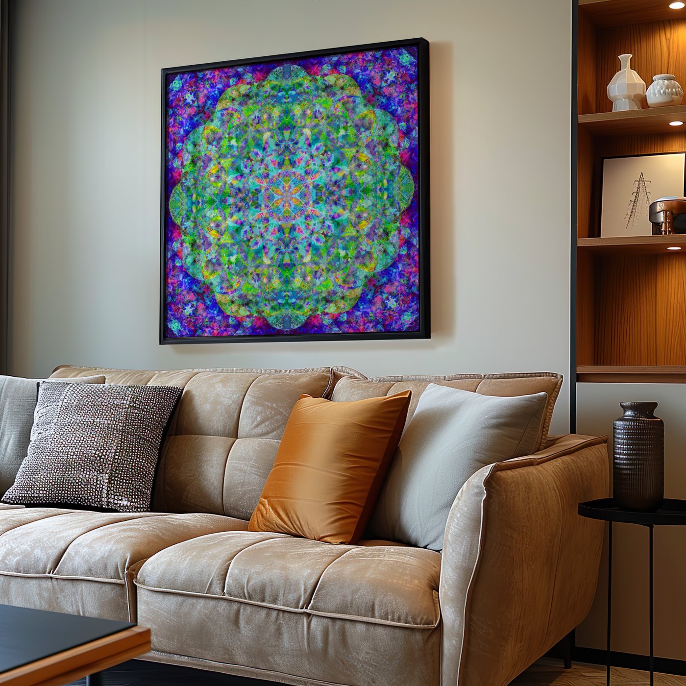 Opal Light Flower of Life