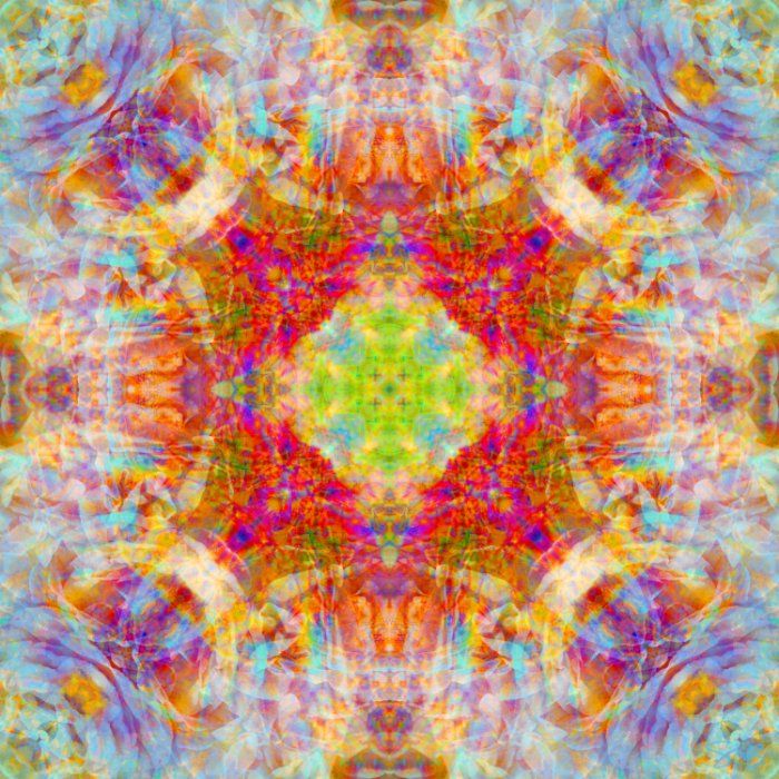 Water Flower Light mandala — from water photography
